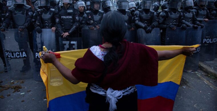 La Vía Campesina alerta sobre fragilidad democrática en Ecuador