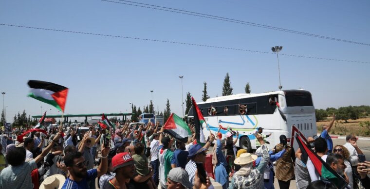La Vía Campesina condena la represión del convoy Sumoud, la Marcha Mundial a Gaza y la escalada de la guerra contra Gaza y la región