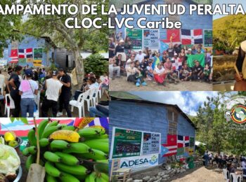 Declaración del XVI Campamento de la Juventud Peralta Verde de la CLOC–Vía Campesina Región Caribe
