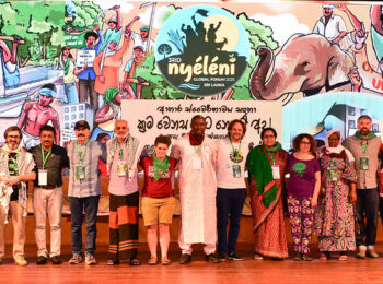 Se inaugura el 3er Foro Global Nyéléni en Sri Lanka – ¡Llamados a la transformación sistémica resuenan con fuerza!