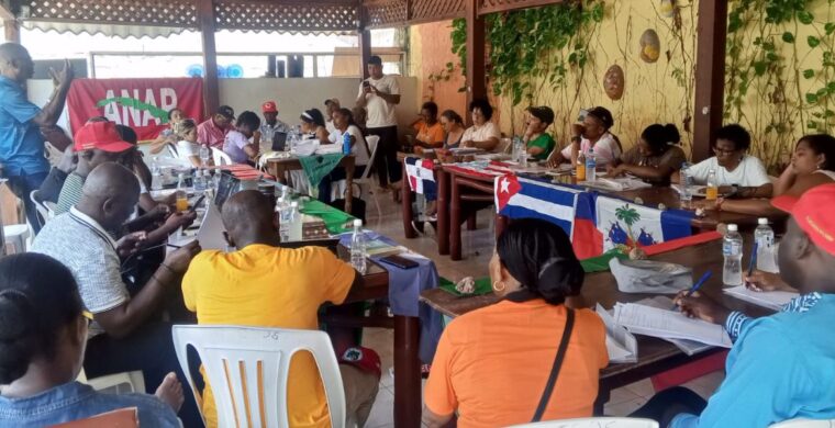 La Asamblea Región CLOC-Vía Campesina Caribe rumbo al VIII Congreso de la CLOC en solidaridad con el pueblo haitiano