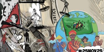 #25Nov25 – Llamado de La Vía Campesina: ¡Ni guerra, ni dolor — justicia, paz y soberanía para las campesinas,YA!