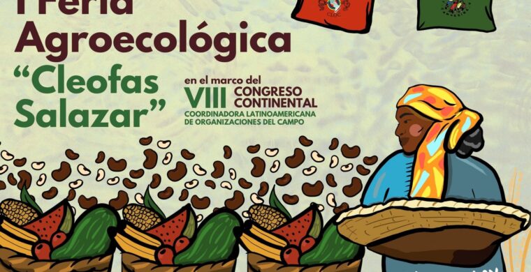 La primera Feria Agroecológica “Cleofas Salazar”: En defensa del trabajo campesino