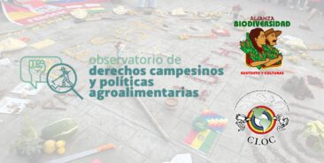 Nuevo Observatorio de Derechos Campesinos y políticas agroalimentarias lanzado por la CLOC LVC y Alianza Biodiversidad