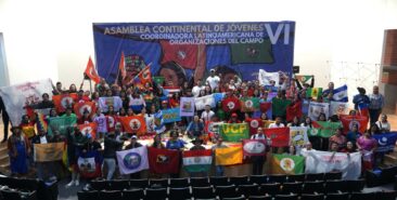 Declaración Política de la VI Asamblea Continental de Juventudes de la CLOC-Vía Campesina