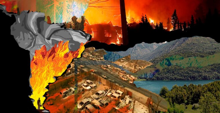 El fuego del saqueo: denuncia urgente por los incendios en Biobío y la Patagonia