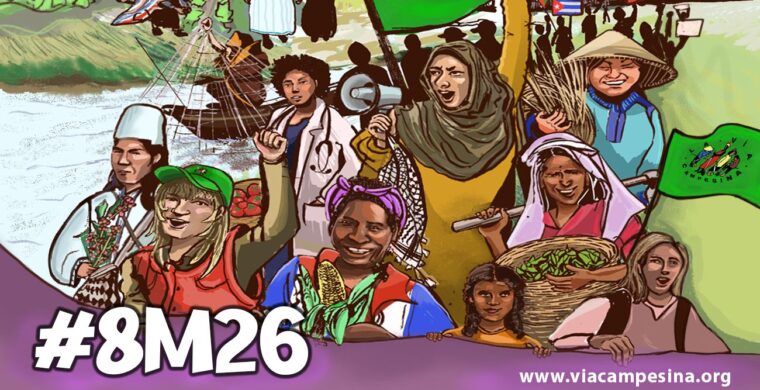 8 de marzo 2026 | Día Internacional de Lucha de las Mujeres Trabajadoras – Llamado a la acción internacional