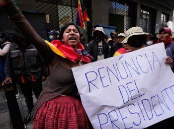 COMUNICADO DE SOLIDARIDAD CON BOLIVIA