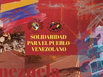 COMUNICADO DE SOLIDARIDAD PARA EL PUEBLO VENEZOLANO