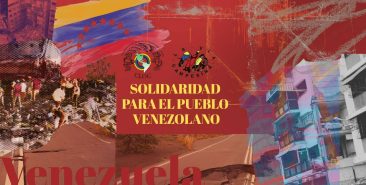 COMUNICADO DE SOLIDARIDAD PARA EL PUEBLO VENEZOLANO